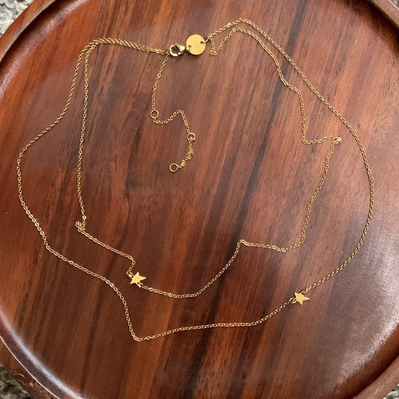 JZJ Jennifer Zeuner Jewelry Jewelry Jzj Gold Plated 2 Strand Star